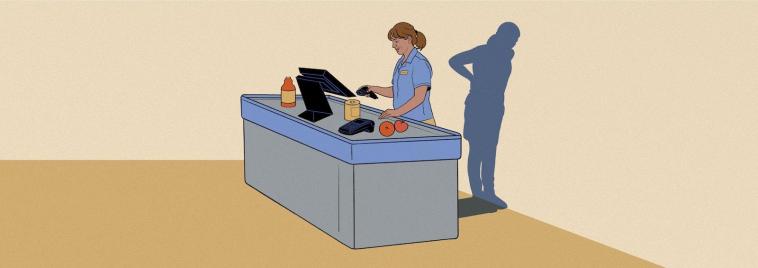 Pourquoi les caissières doivent-elles rester debout malgré la douleur?