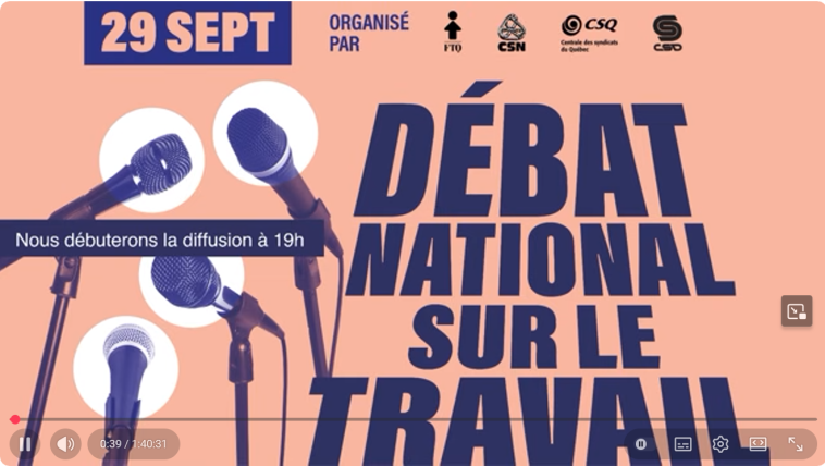 Notre veille informationnelle de la semaine du 28 septembre 2026