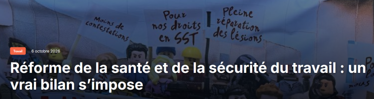 Notre veille informationnelle de la semaine du 5 octobre 2026